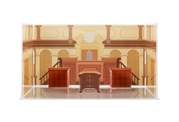 Good Smile Company Ace Attorney Acrylic Diorama Background Courtroom