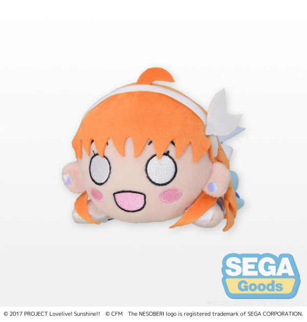 SEGA NESOBERI (Lay-Down) "Love Live Sunshine x Hatsune Miku" Plush "Chika Takami" (S)