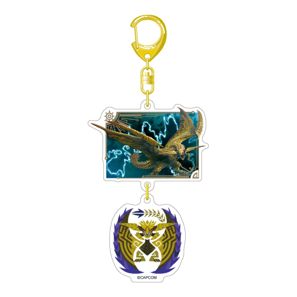 CAPCOM MONSTER HUNTER WILDS Acrylic Charm Rey Dau | 4976219131629