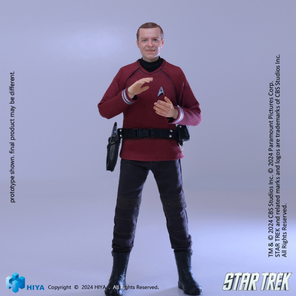 HIYA TOYS Exquisite Super Series 1/12 Scale STAR TREK 2009 Scotty(6957534202827)(6957534202827)