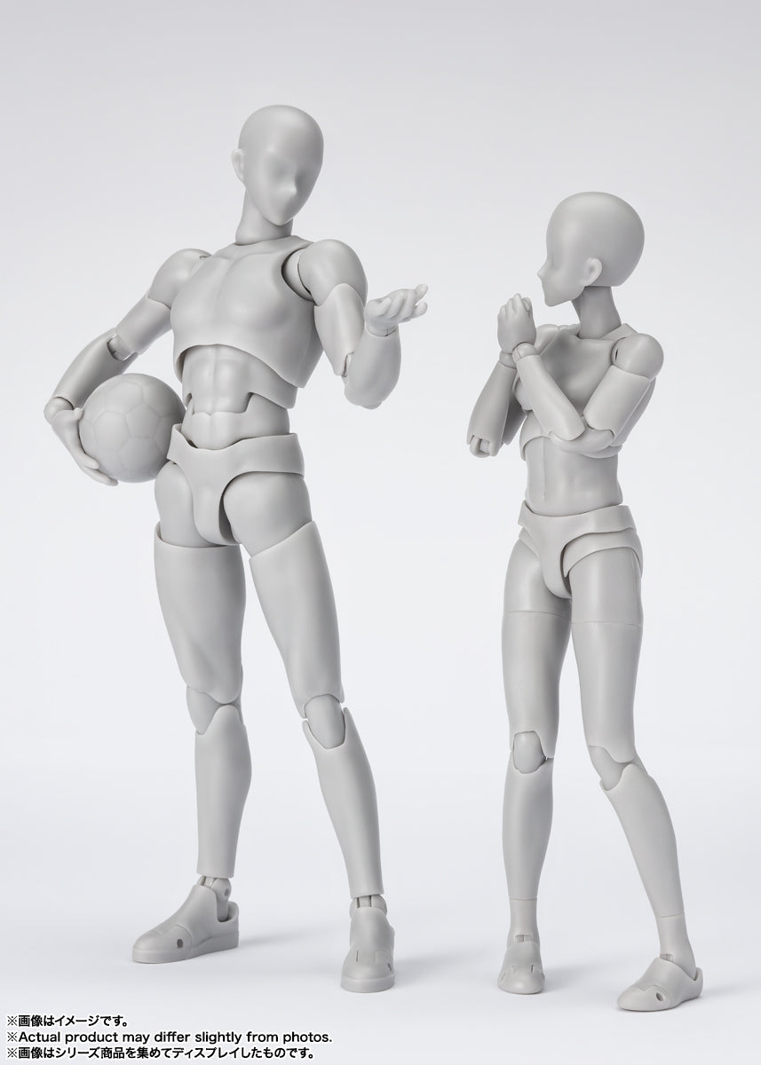 BANDAI Spirits Body-Kun -Sports- Edition DX Set (Gray Color ver.) , Tamashii Nations S.H.Figuarts