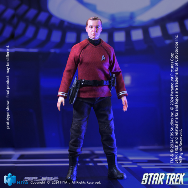 HIYA TOYS Exquisite Super Series 1/12 Scale STAR TREK 2009 Scotty(6957534202827)(6957534202827)