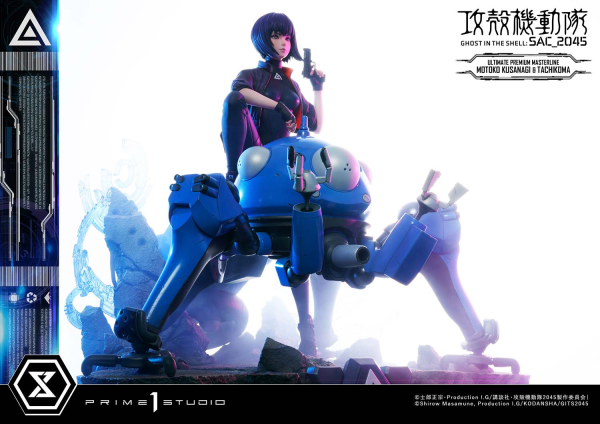 Prime 1 Studio Ultimate Premium Masterline Ghost in the Shell: SAC_2045 Motoko Kusanagi & Tachikoma Bonus Version(4580708037660)(4580708037660)