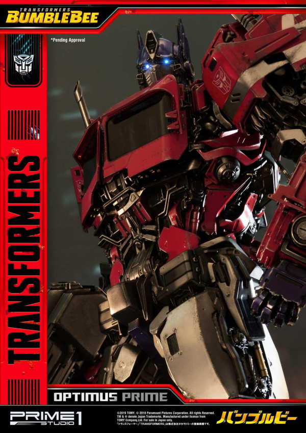 Prime 1 Studio Museum Masterline Transformers: Bumblebee (Film) Optimus Prime Cybertron Edition | 4562471909009