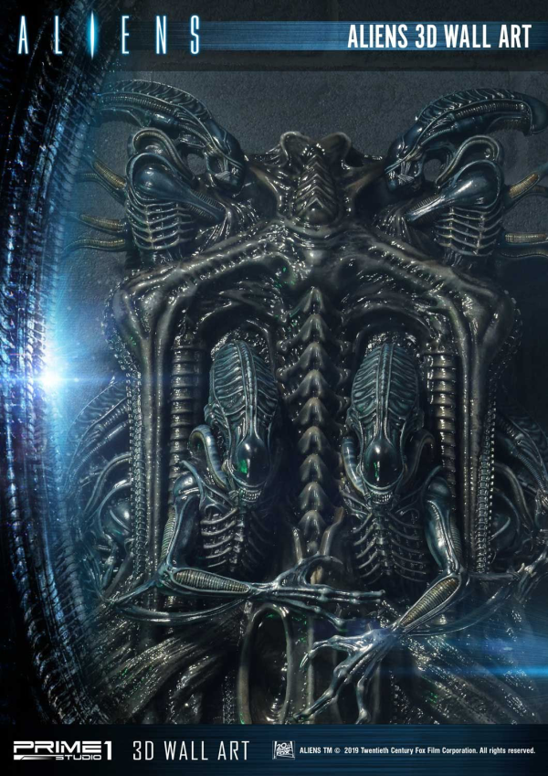 Prime 1 Studio 3D Wall Art Aliens (Film) Aliens 3D Wall Art(4562471908224)(4562471908224)