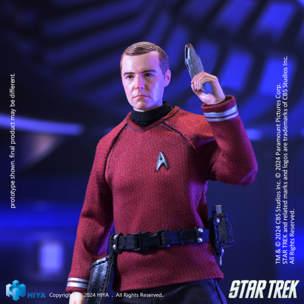 HIYA TOYS Exquisite Super Series 1/12 Scale STAR TREK 2009 Scotty(6957534202827)(6957534202827)