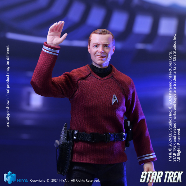 HIYA TOYS Exquisite Super Series 1/12 Scale STAR TREK 2009 Scotty(6957534202827)(6957534202827)