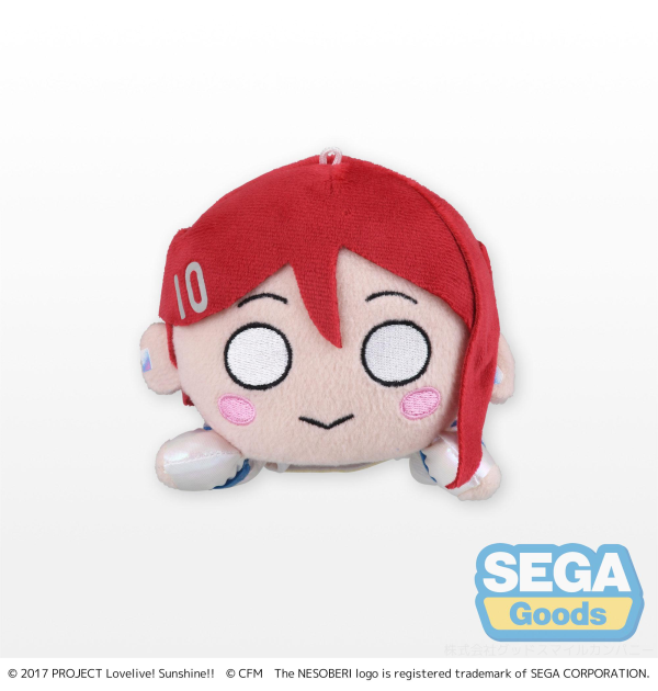 SEGA NESOBERI (Lay-Down) "Love Live Sunshine x Hatsune Miku" Plush "Riko Sakurauchi" (S)