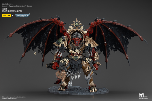 JOYTOY World Eaters Angron, Daemon Primarch of Khorne(6927054401178)(6927054401178)