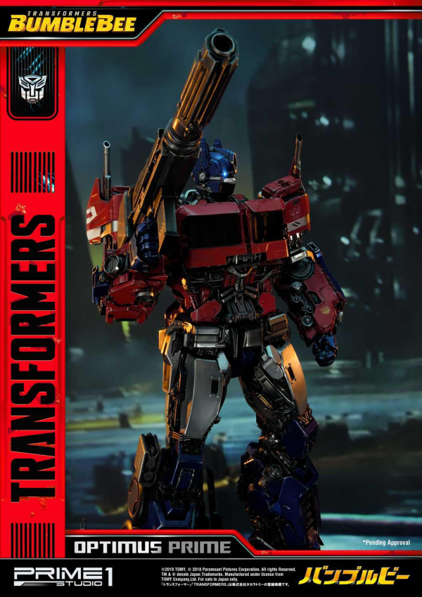 Prime 1 Studio Museum Masterline Transformers: Bumblebee (Film) Optimus Prime Cybertron Edition | 4562471909009