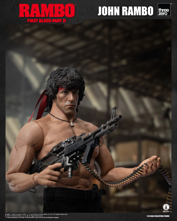 Three Zero Rambo: First Blood Part II - 1/6 John Rambo