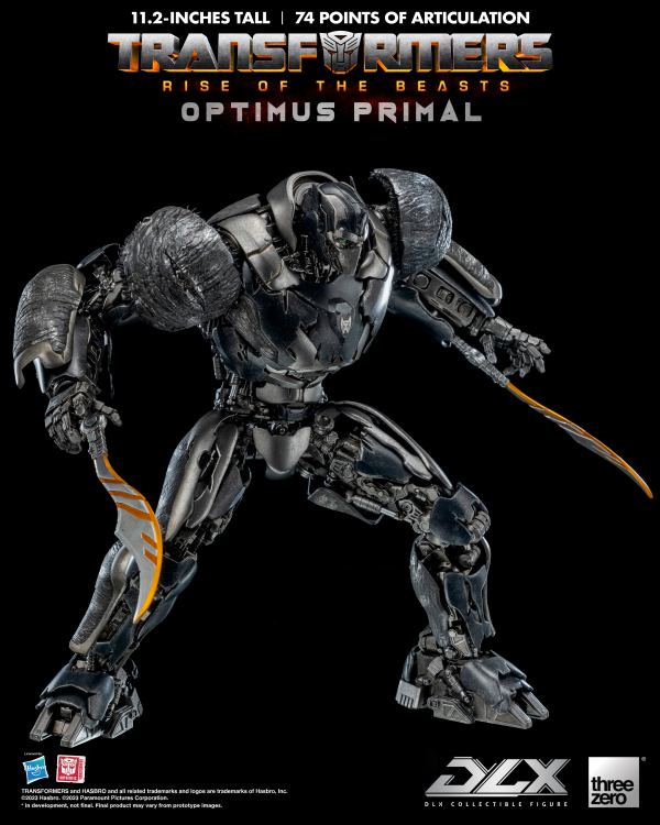 Three Zero Transformers: Rise of the Beasts - DLX Optimus Primal