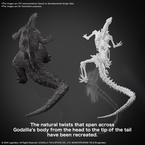 BANDAI Hobby GODZILLA (2024) from “Godzilla x Kong: The New Empire"(4573102674401)(4573102674401)