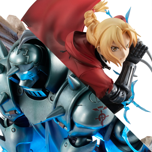 MegaHouse Precious G.E.M. series Fullmetal Alchemist Edward & Alphonse Elric Brother set 【15th Anniversary repeat】