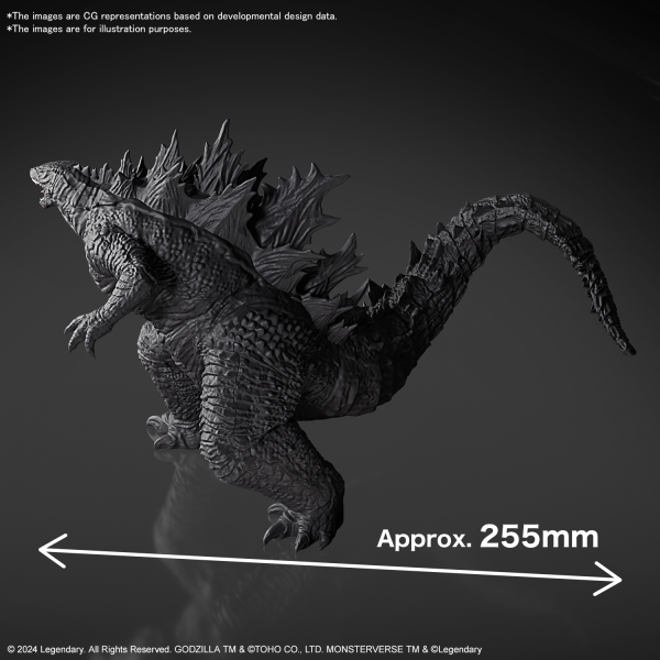 BANDAI Hobby GODZILLA (2024) from “Godzilla x Kong: The New Empire"(4573102674401)(4573102674401)