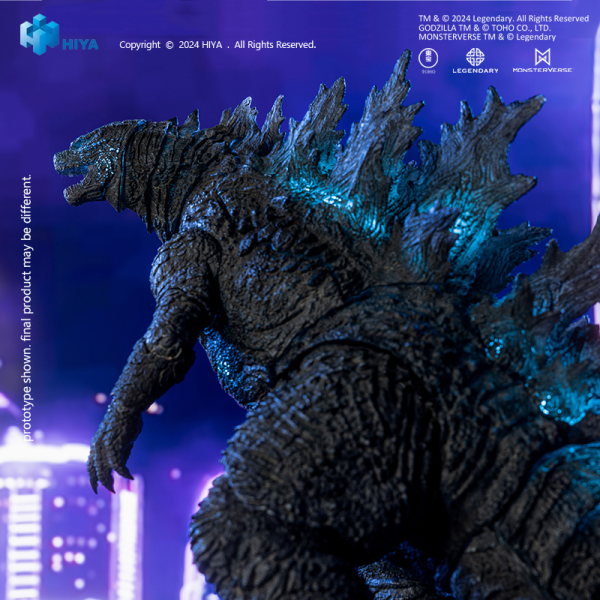 HIYA TOYS Exquisite Basic+ Series None Scale 7 Inch Heat Ray Godzilla Light Ver.(6957534204067)(6957534204067)