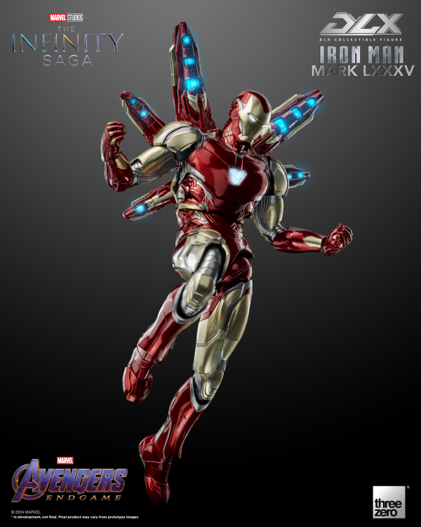 Three Zero Marvel Studios: The Infinity Saga: DLX Iron Man Mark 85