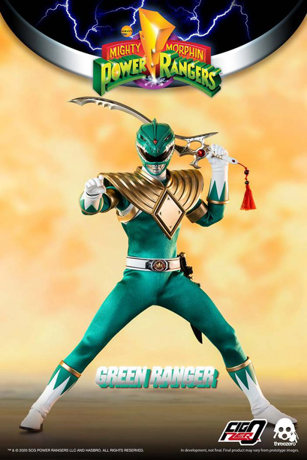 Three Zero Mighty Morphin Power Rangers - FigZero 1/6 Green Ranger