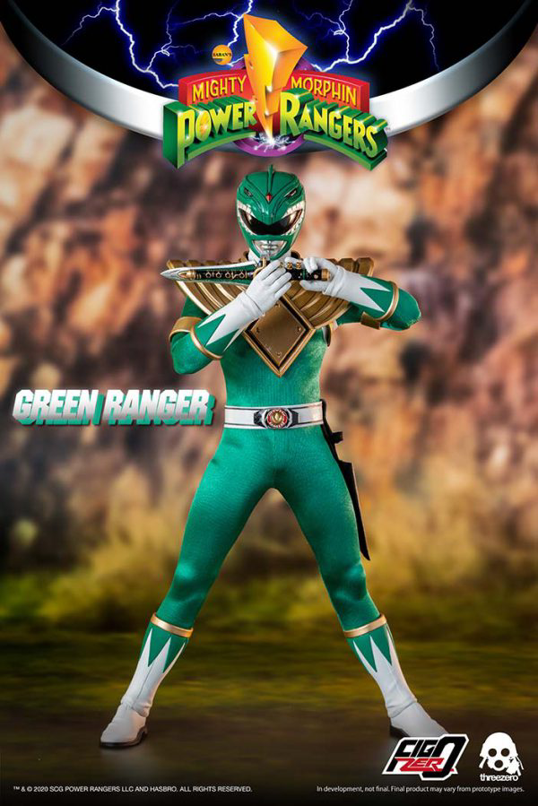 Three Zero Mighty Morphin Power Rangers - FigZero 1/6 Green Ranger