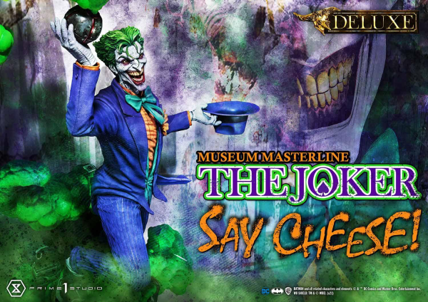 Prime 1 Studio Museum Masterline Batman (Comics) The Joker - Say Cheese DX Bonus Version | 4580708035123