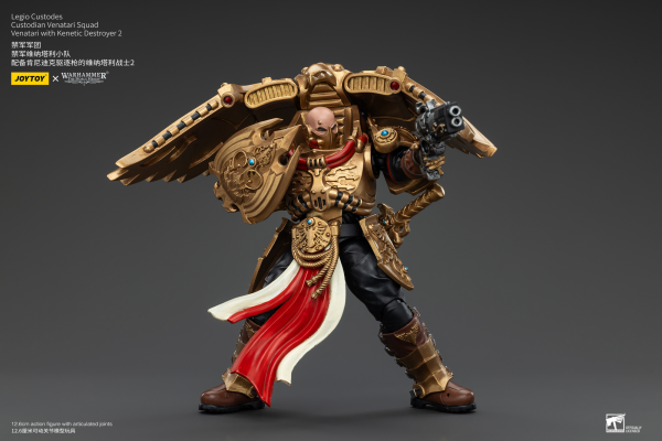 JOYTOY Legio Custodes Custodian Venatari Squad Venatari with Kenetic Destroyer 2(6927054400782)(6927054400782)