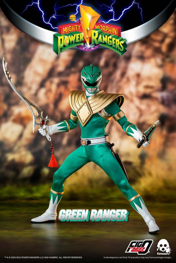 Three Zero Mighty Morphin Power Rangers - FigZero 1/6 Green Ranger