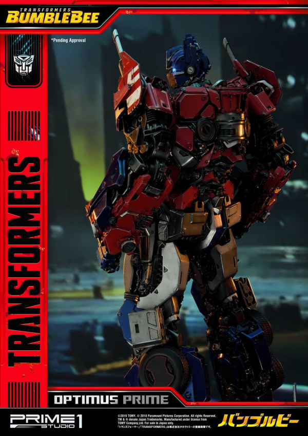 Prime 1 Studio Museum Masterline Transformers: Bumblebee (Film) Optimus Prime Cybertron Edition | 4562471909009