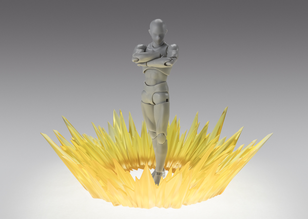 BANDAI Tamashii SHOCK IMPACT Yellow Ver. for S.H.Figuarts , TAMASHII NATIONS TAMASHII EFFECT