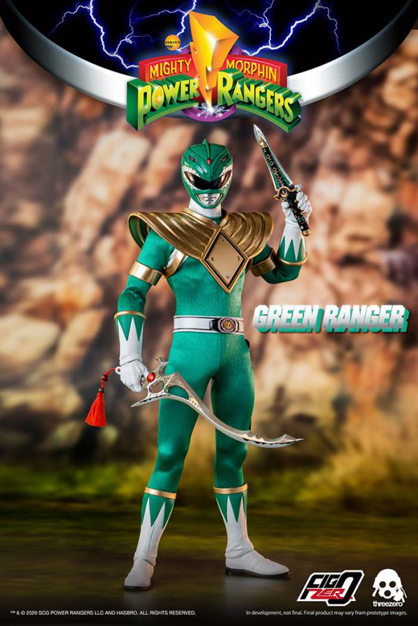 Three Zero Mighty Morphin Power Rangers - FigZero 1/6 Green Ranger