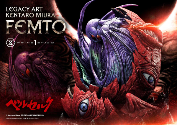 Prime 1 Studio Legacy Art "Kentaro Miura" Berserk Femto Bonus Version | 4582647120489