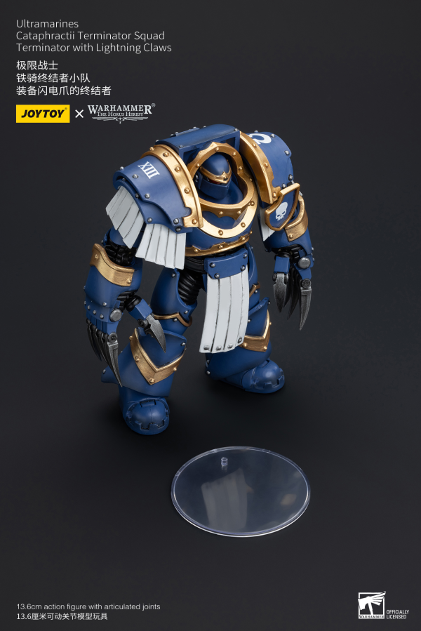 Joy Toy Ultramarines Cataphractii Terminator Squad Terminator with Lightning Claws(6973130377394)(6973130377394)