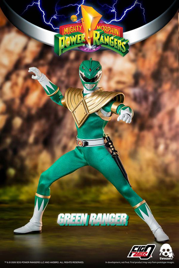 Three Zero Mighty Morphin Power Rangers - FigZero 1/6 Green Ranger