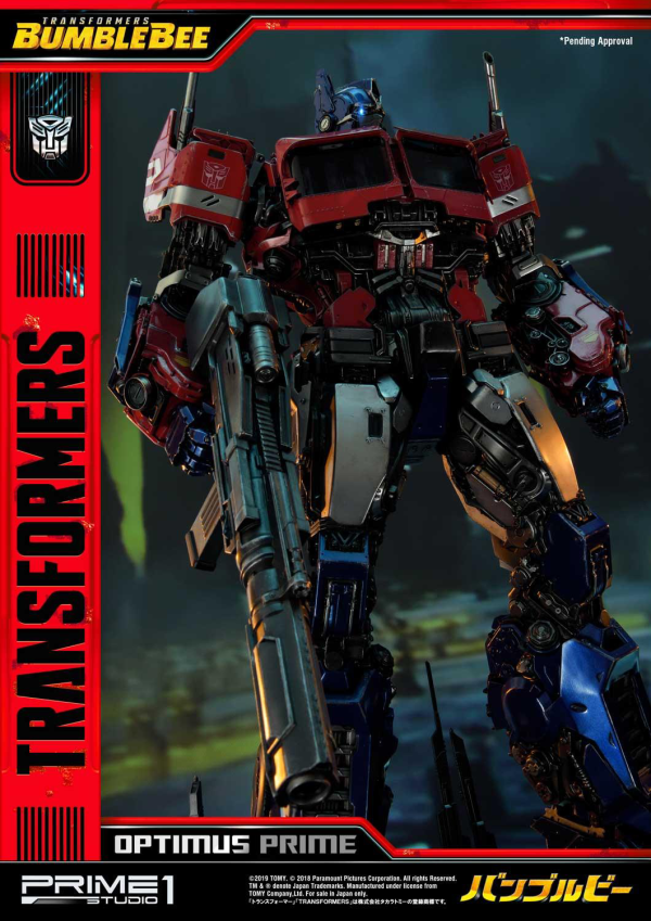 Prime 1 Studio Museum Masterline Transformers: Bumblebee (Film) Optimus Prime Cybertron Edition | 4562471909009