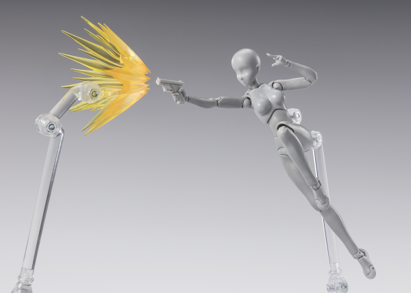 BANDAI Tamashii SHOCK IMPACT Yellow Ver. for S.H.Figuarts , TAMASHII NATIONS TAMASHII EFFECT