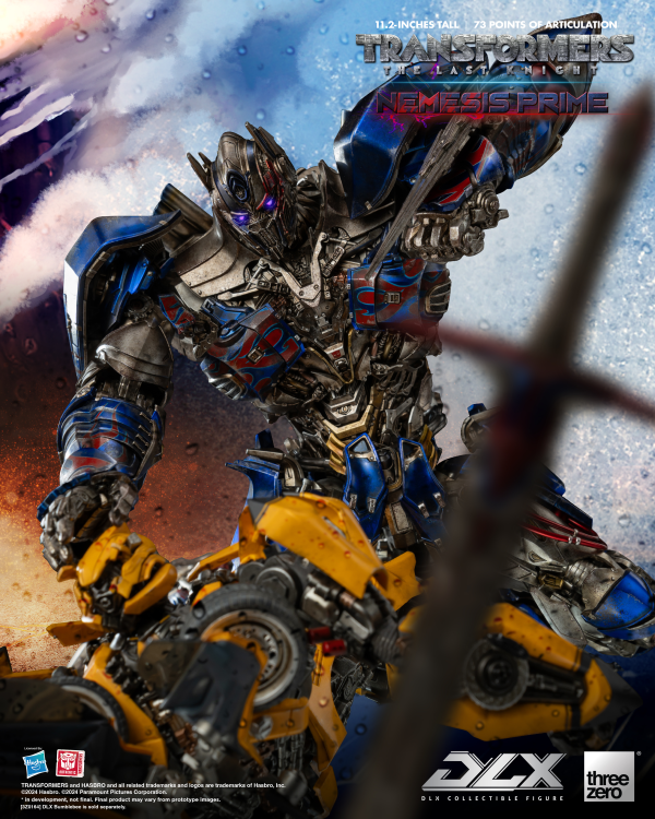 Three Zero Transformers: The Last Knight - DLX Nemesis Prime