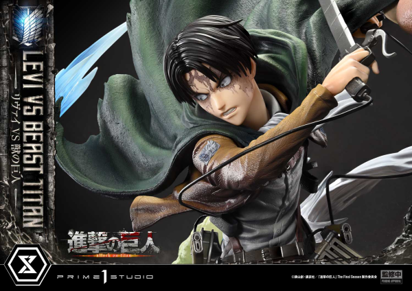 Prime 1 Studio Ultimate Premium Masterline  TV animation Attack On Titan  Levi versus Beast Titan | 4582647120052