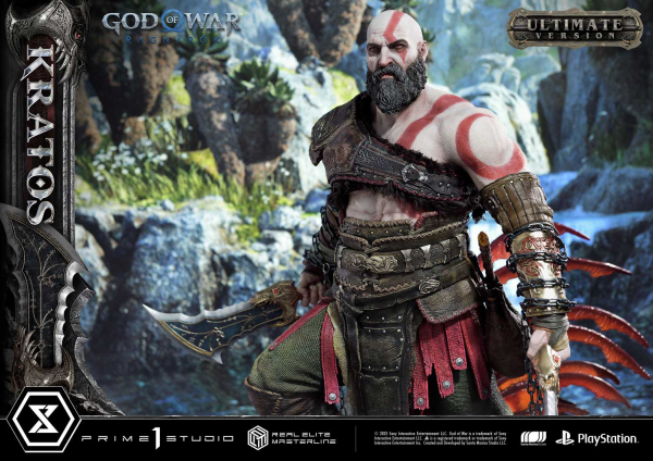 Prime 1 Studio Real Elite Masterline God of War: Ragnarok Kratos Ultimate Bonus Version(4582647120809)(4582647120809)