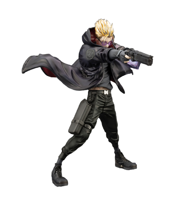 KOTOBUKIYA ARTFX J Vash the Stampede -The Gunman in Black- TRIGUN STAMPEDE Ver.(4934054064694)