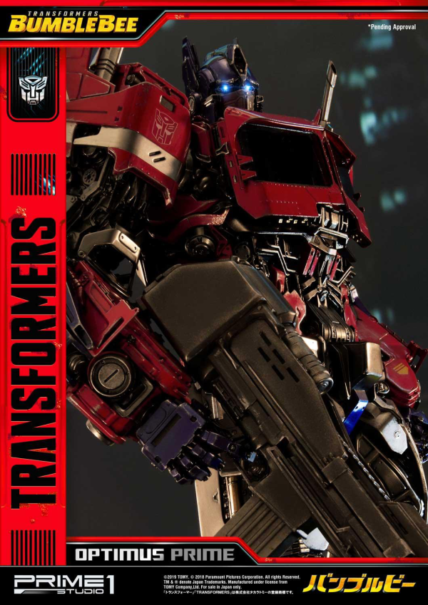 Prime 1 Studio Museum Masterline Transformers: Bumblebee (Film) Optimus Prime Cybertron Edition | 4562471909009