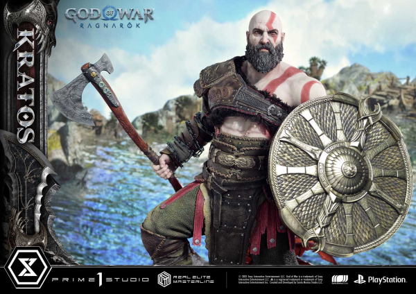 Prime 1 Studio Real Elite Masterline God of War: Ragnarok Kratos Ultimate Bonus Version(4582647120809)(4582647120809)