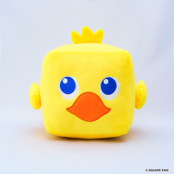 SQUARE ENIX FINAL FANTASY Cube Plush - CHOCOBO (M size) | 4988601375450