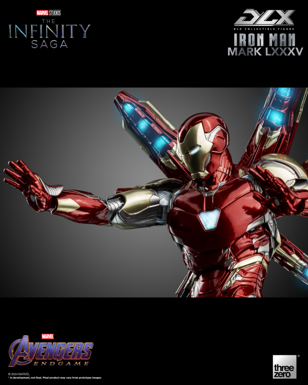 Three Zero Marvel Studios: The Infinity Saga: DLX Iron Man Mark 85