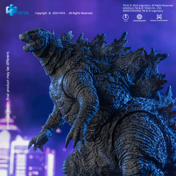 HIYA TOYS Exquisite Basic+ Series None Scale 7 Inch Heat Ray Godzilla Light Ver.(6957534204067)(6957534204067)