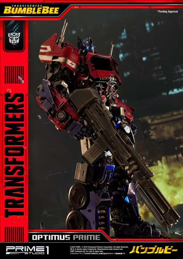 Prime 1 Studio Museum Masterline Transformers: Bumblebee (Film) Optimus Prime Cybertron Edition | 4562471909009