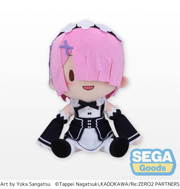 GoodSmile Company Fuwapetit Re:ZERO -Starting Life in Another World- Plush Ram (L)