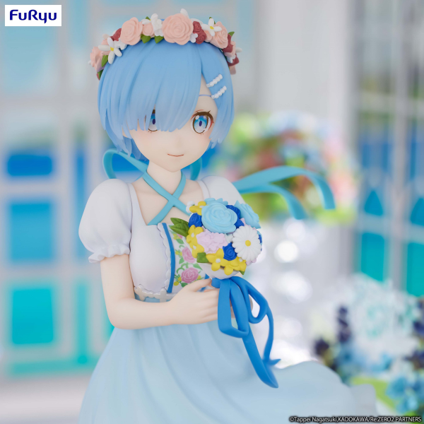 FURYU Corporation Re:ZERO -Starting Life in Another World-　Trio-Try-iT Figure -Rem Bridesmaid-