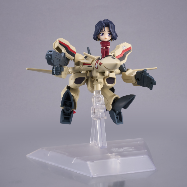 BANDAI Tamashii YF-19(ISAMU ALVA DYSON USE) with MYUNG FANG LONE "MACROSS PLUS", TAMASHII NATIONS TINY SESSION | 4573102664204