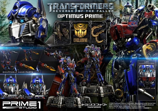 Prime 1 Studio Museum Masterline Transformers: Revenge of the Fallen (Film) Optimus Prime EX Bonus Version | 4582535943442