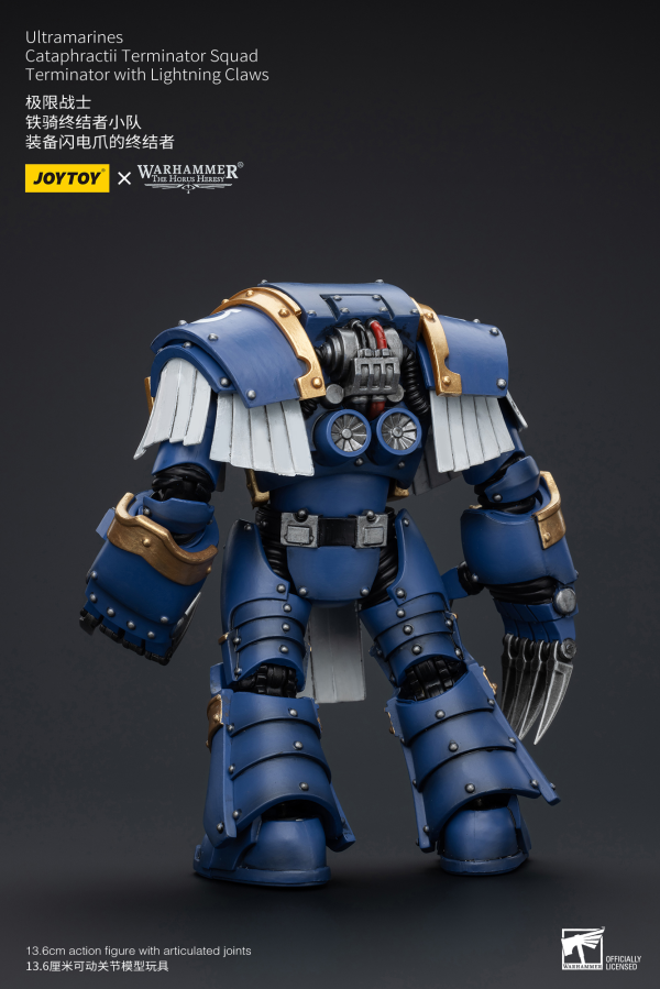 Joy Toy Ultramarines Cataphractii Terminator Squad Terminator with Lightning Claws(6973130377394)(6973130377394)