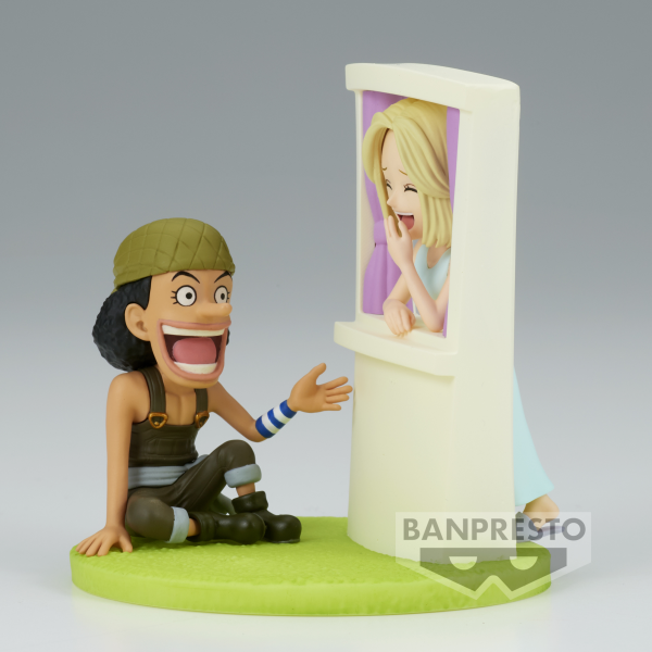 BANDAI Spirits Usopp & Kaya "One Piece", Bandai Spirits World Collectable Figure Log Stories